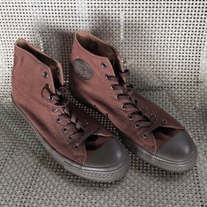 Converse Men's Dark Brown High-Top Chuck Taylor All Stars 10